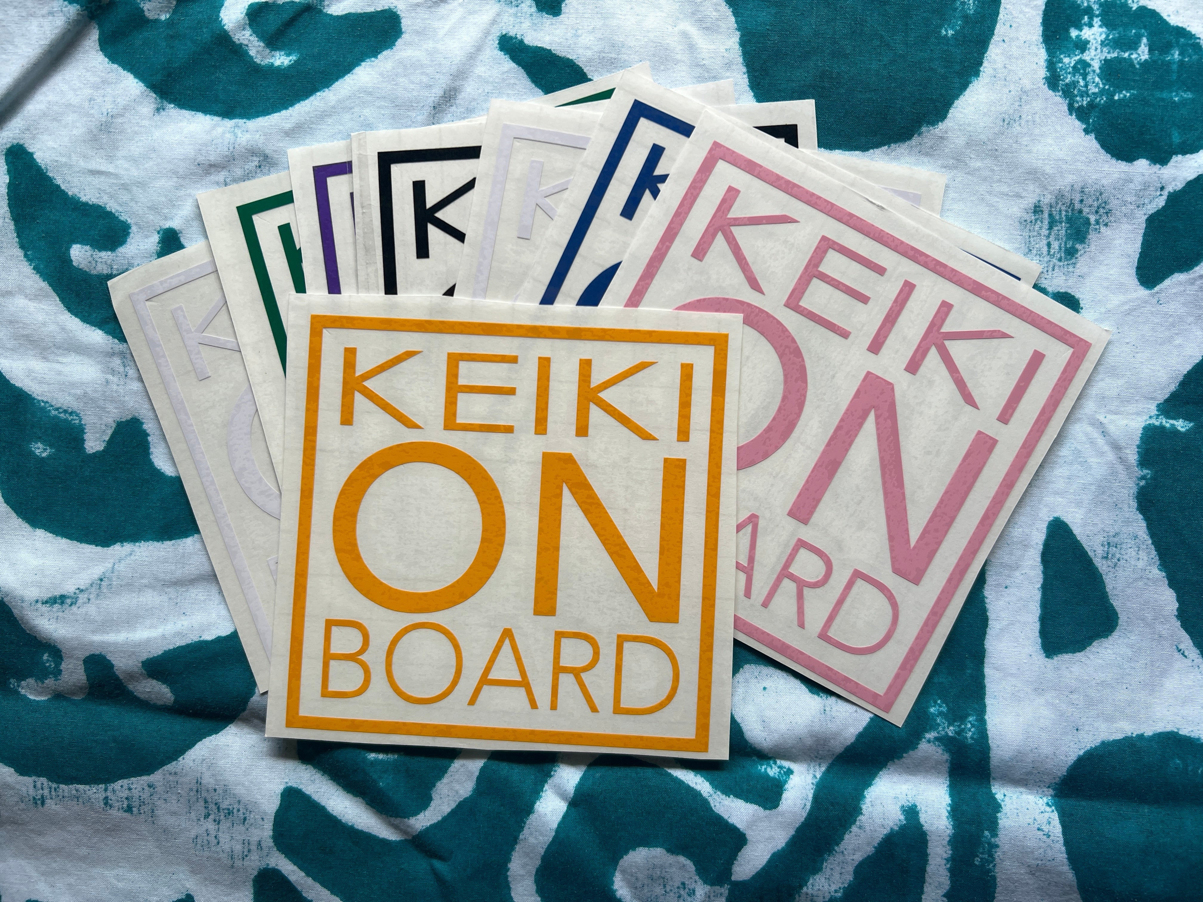Keiki on Board Decal (small)